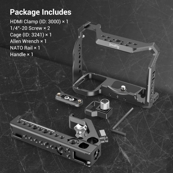 SMALLRIG A7S III (A7S3) Cage Kit 3009 - Image 6