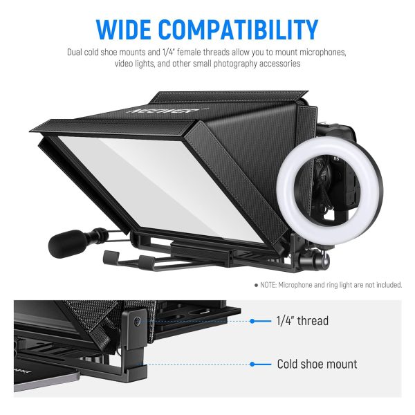 Neewer X12 Teleprompter Kit (with tablet) - Image 7