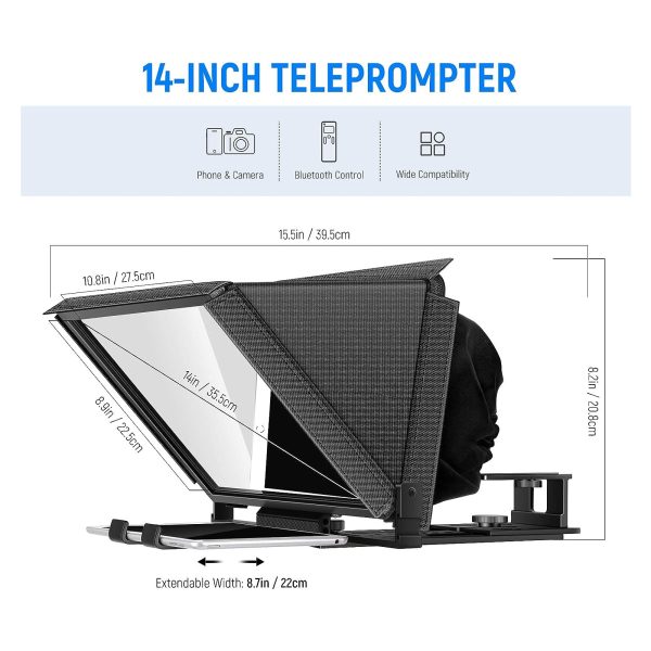 Neewer X12 Teleprompter Kit (with tablet) - Image 8