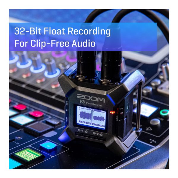 Zoom F3 Field Audio Recorder - Image 4