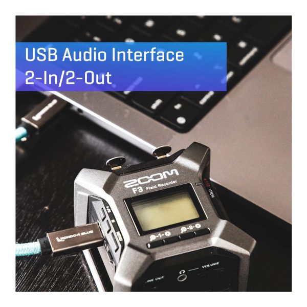 Zoom F3 Field Audio Recorder - Image 5