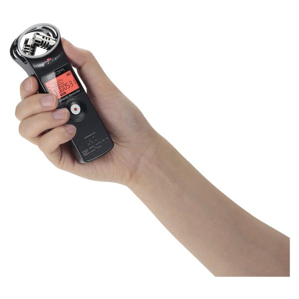 Zoom H1 Handy Audio Recorder with Rode Smartlav Lavalier Mic & TRS adapter - Image 6