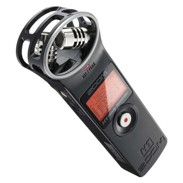 Zoom H1 Handy Audio Recorder with Rode Smartlav Lavalier Mic & TRS adapter - Image 3