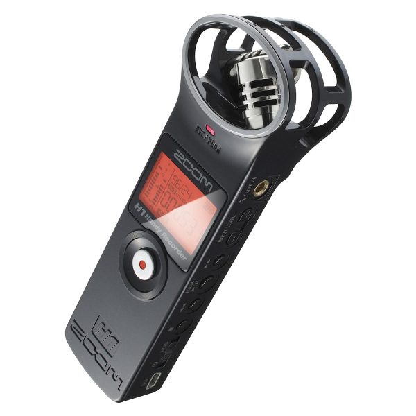 Zoom H1 Handy Audio Recorder with Rode Smartlav Lavalier Mic & TRS adapter - Image 2