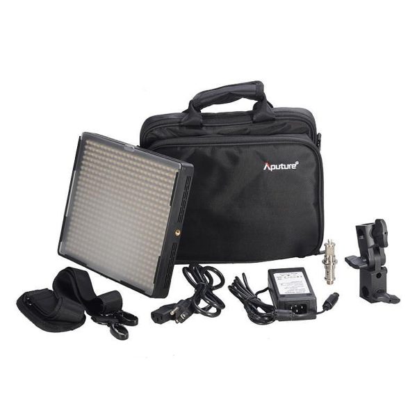 Aputure Amaran AL-528C (Bi-Colour) Camera LED Light, EZ Box (35 degree grid), Softbox & light stand - Image 2