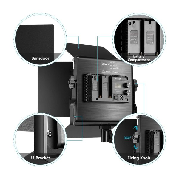 Neewer 660 LED Panel (Bi-Colour) Kit - Image 4