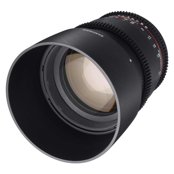 Cinema Lens Hire | Sony E-Mount Lens Hire | Samyang 85mm Lens Hire | Samyang 85mm T1.5 | Hire a Lens UK