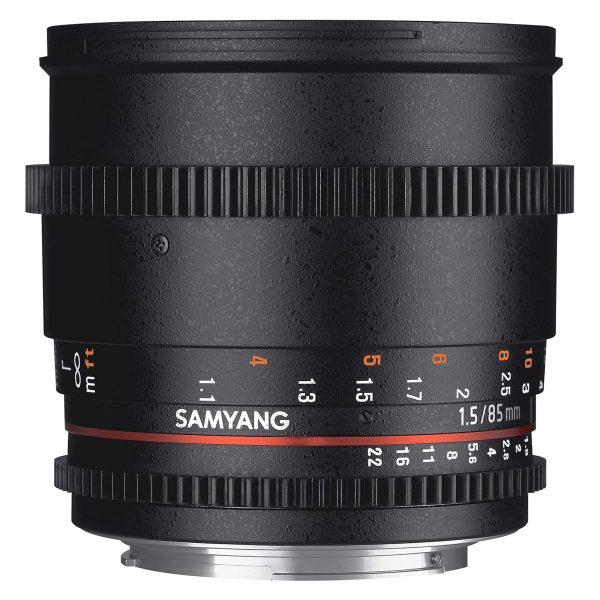 Cinema Lens Hire | Sony E-Mount Lens Hire | Samyang 85mm Lens Hire | Samyang 85mm T1.5 | Hire a Lens UK